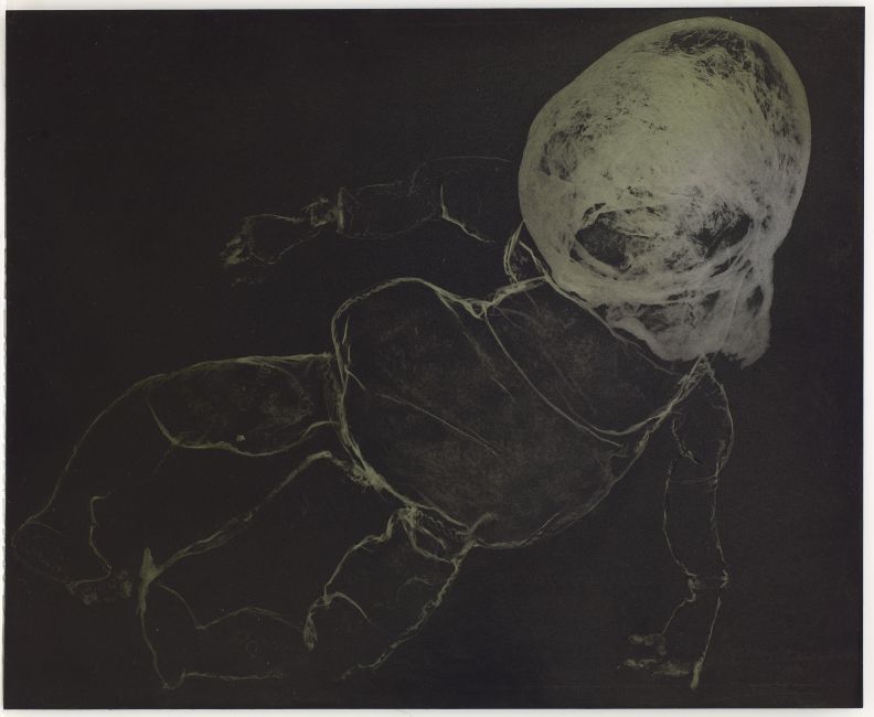 Click the image for a view of: Rosemarie Marriott. eiesoortig. Polymer etching plate